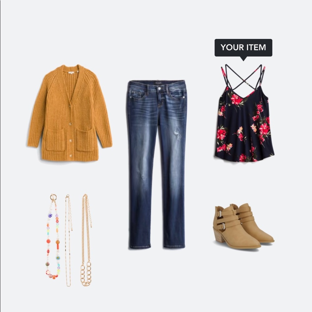 Gorgeous stitch fix tank